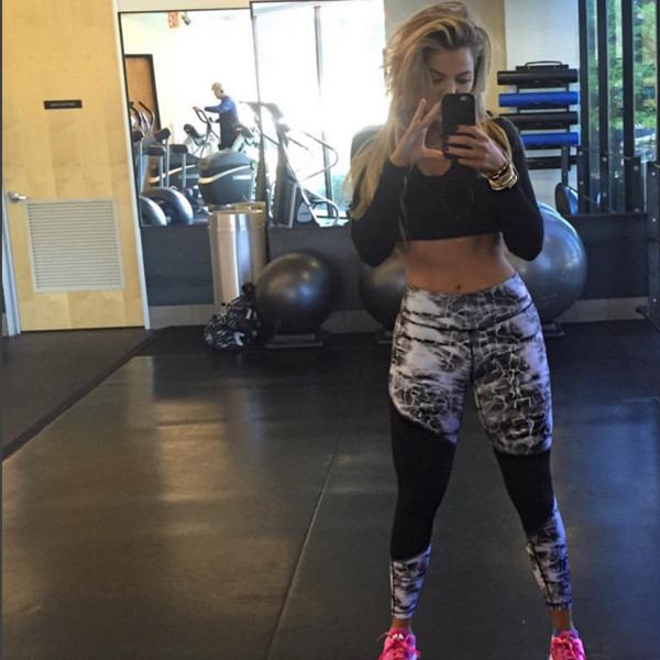 Rock-Hard Abs from Khloe Kardashian's Hottest Gym Pics | E! News