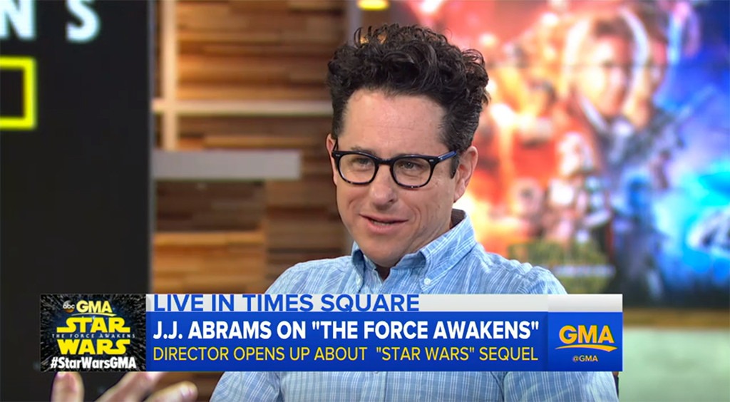 J.J. Abrams, Good Morning America