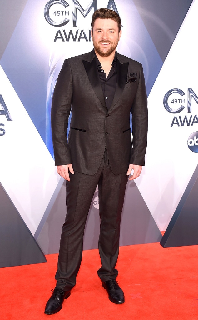 Chris Young from 2015 CMA Awards Red Carpet Arrivals E! News