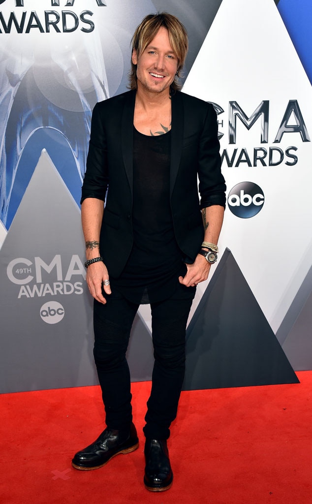 Keith Urban from 2015 CMA Awards Red Carpet Arrivals | E! News