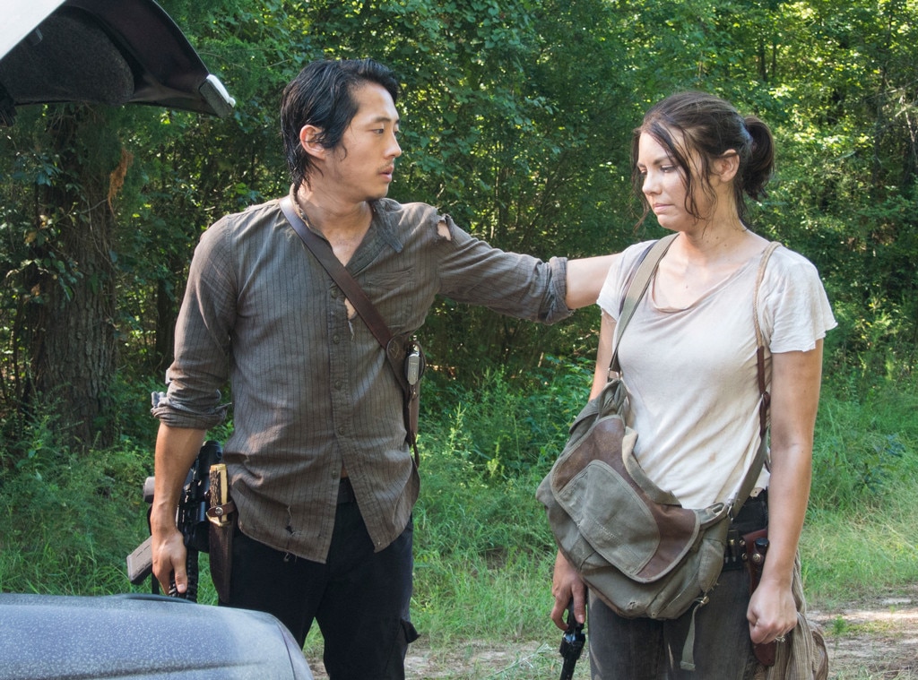 Maggie And Glenn The Walking Dead From The 50 Greatest Tv Couples Ever E News 0027