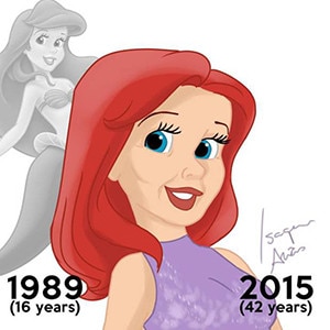 Disney Princesses Reimagined What If They Aged