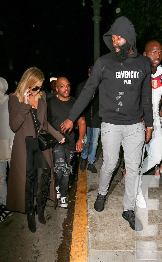 A True Gentleman From Khloe Kardashian And James Harden Photographed For The First Time Since