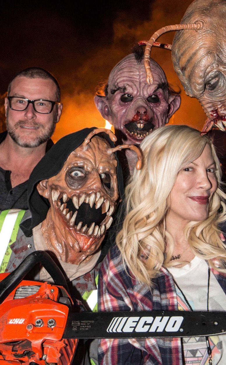 Tori Spelling, Dean McDermott, Halloween 2015