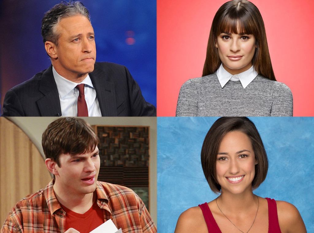 Glee, The Daily Show, The Bachelorette, Two and a Half Men
