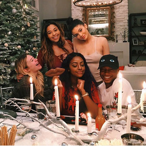 Kylie Jenner Hosts Her First Christmas Dinner Party At Her Own House