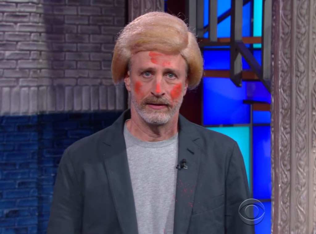 Jon Stewart, Donald Trump, Late Show