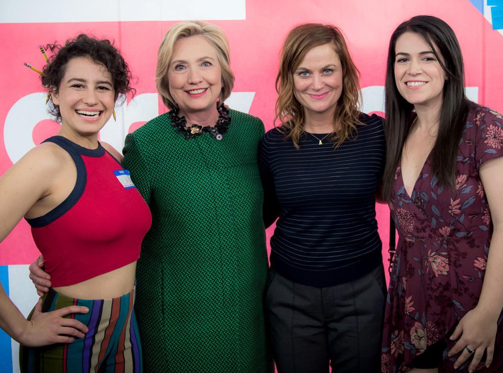 Hillary Clinton, Broad City, Amy Poehler, Ilana Glazer, Abbi Jacobsen