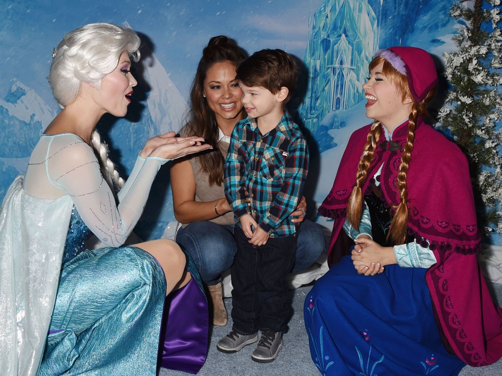 Elsa the Snow Queen, Vanessa Lachey, Camden Lachey, Frozen, Princess Anna