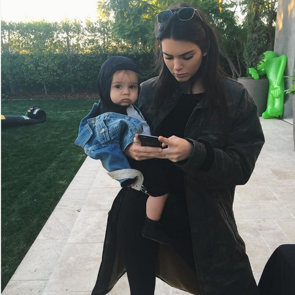 Kendall And Kylie Jenner Cant Get Enough Of Reign Disick