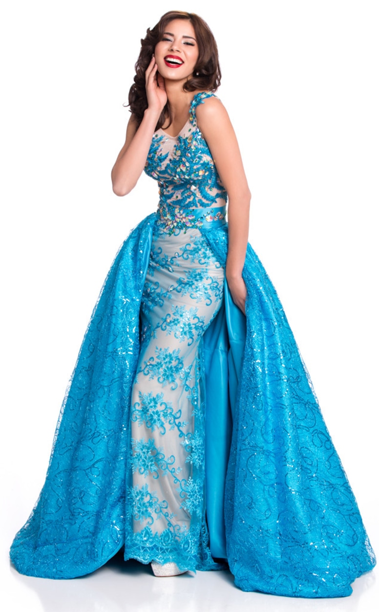 Miss Universe 2015, Evening Gown, Miss El Salvador