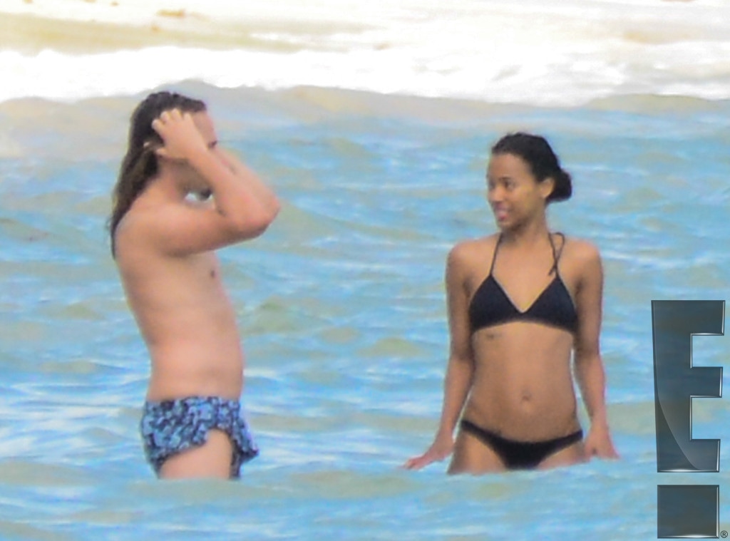 Z Saldana Body and Marco Perego Saldana Physique