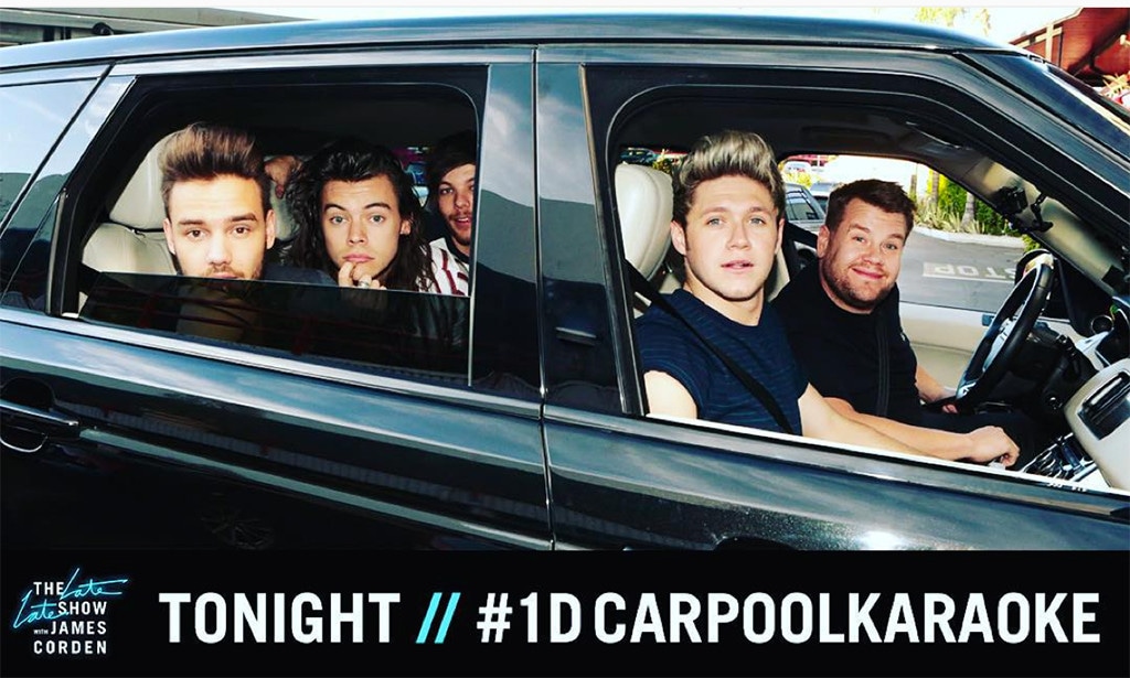 One Direction, James Corden