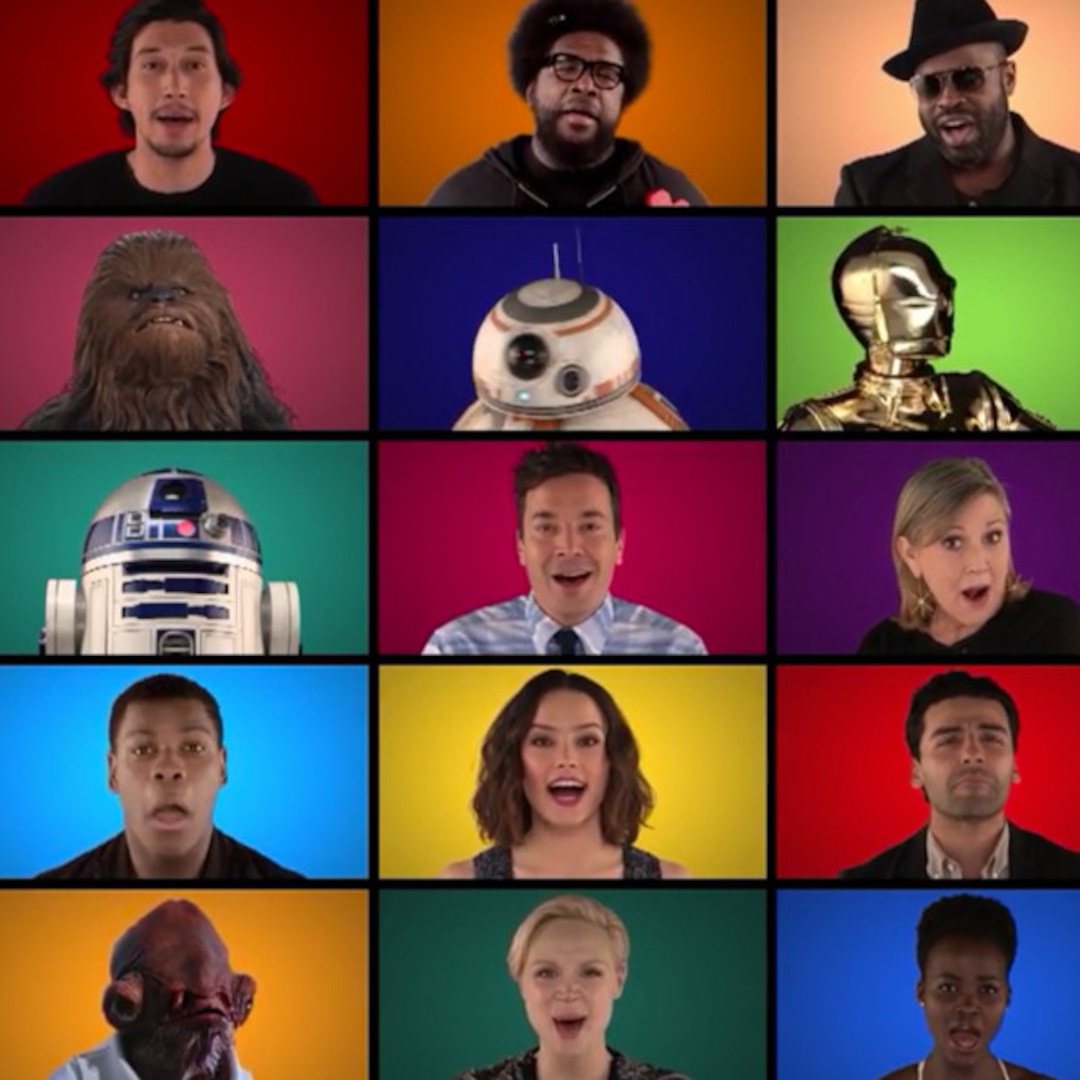 Star Wars Cast Performs A Capella Medley With Jimmy Fallon