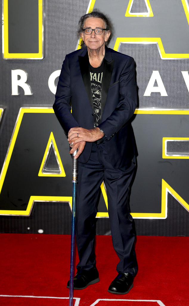 Peter Mayhew from Star Wars: The Force Awakens Premieres Around the