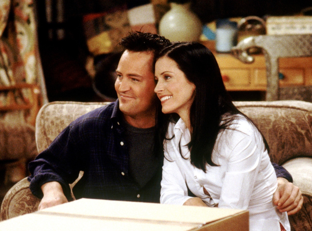 Courteney Cox, Matthew Perry, Friends, First Time