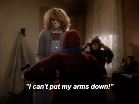 images Gif Christmas Story Kid Bundled Up https www eonline com news 725162 why a christmas story is the greatest holiday movie ever