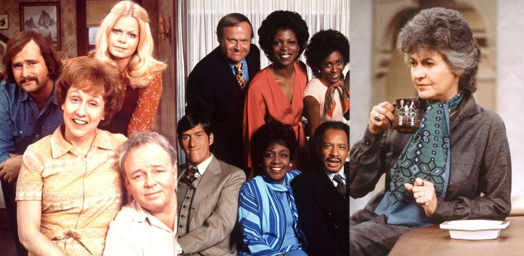 All in the Family vs. The Jeffersons vs. Maude from Mother Show vs ...