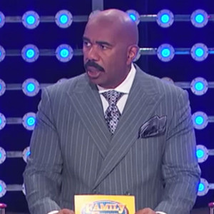 Steve Harvey Has Priceless Reaction to Family Feud Contestant's Gross ...