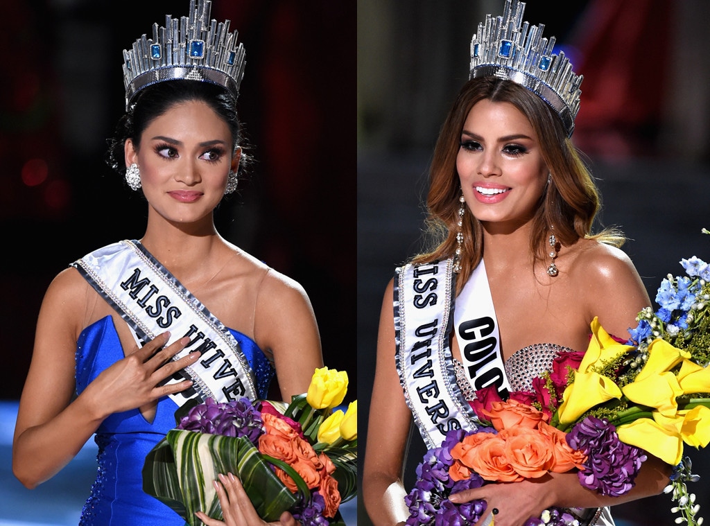 Miss Colombia 2015, Ariadna Gutierrez, Miss Phillipines 2015, Pia Alonzo Wurtzbach, Miss Universe 2015