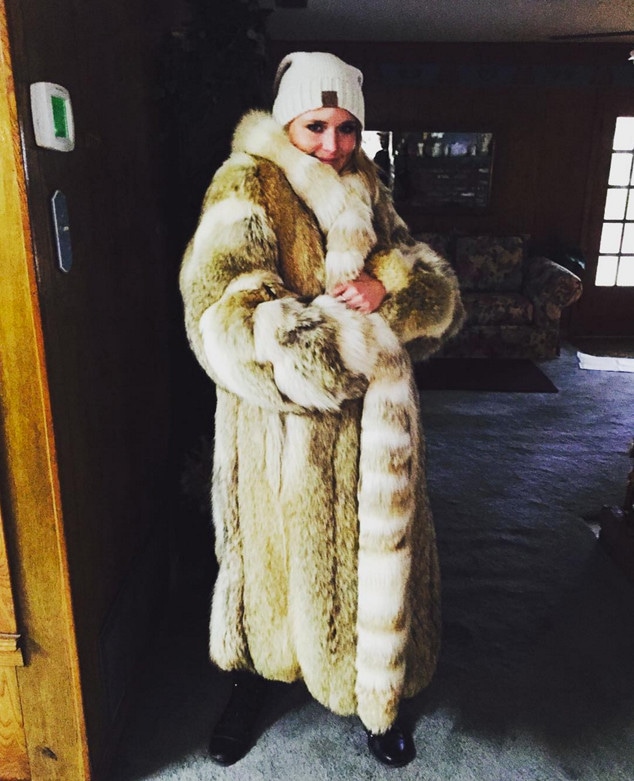Miranda Lambert, Fur Coat, Christmas 2015