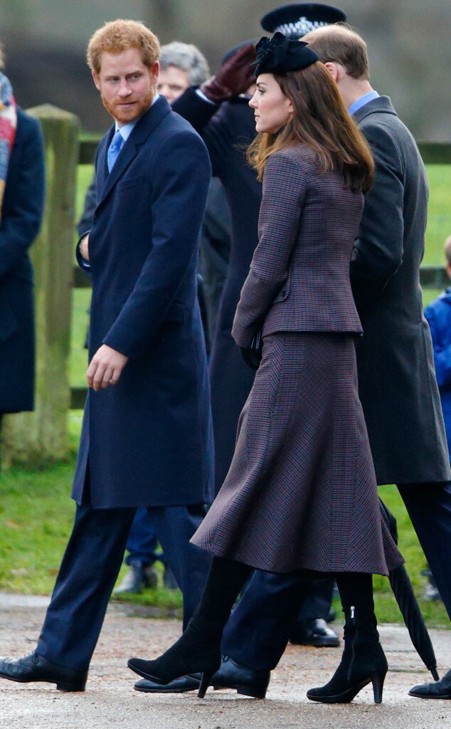 Kate Middleton dazzles in polka dot skirt navy blazer