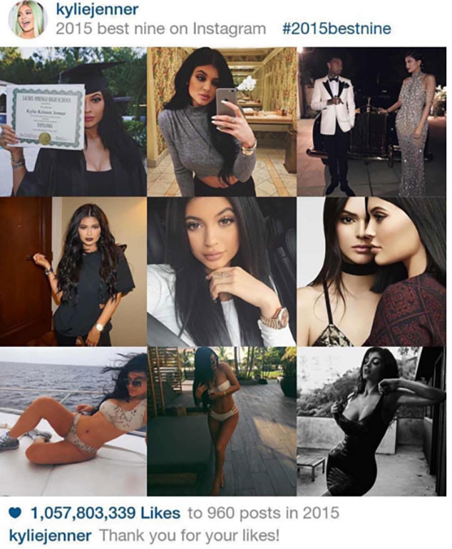 Kylie Jenner Received More Than 1 Billion Likes on Instagram in 2015 - E!  Online