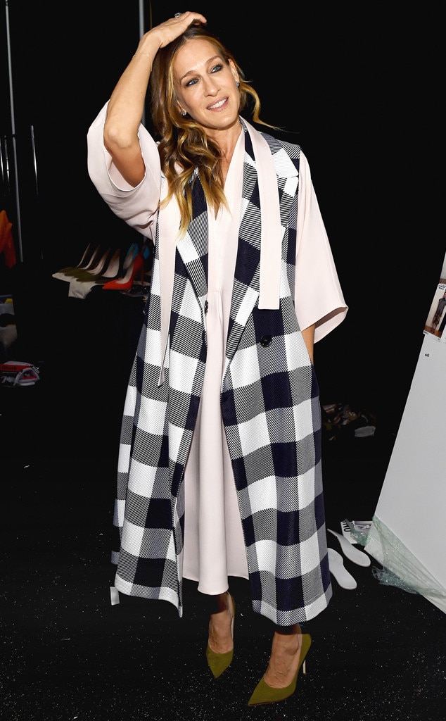 Plaid Perfection From Sarah Jessica Parker S Street Style E News