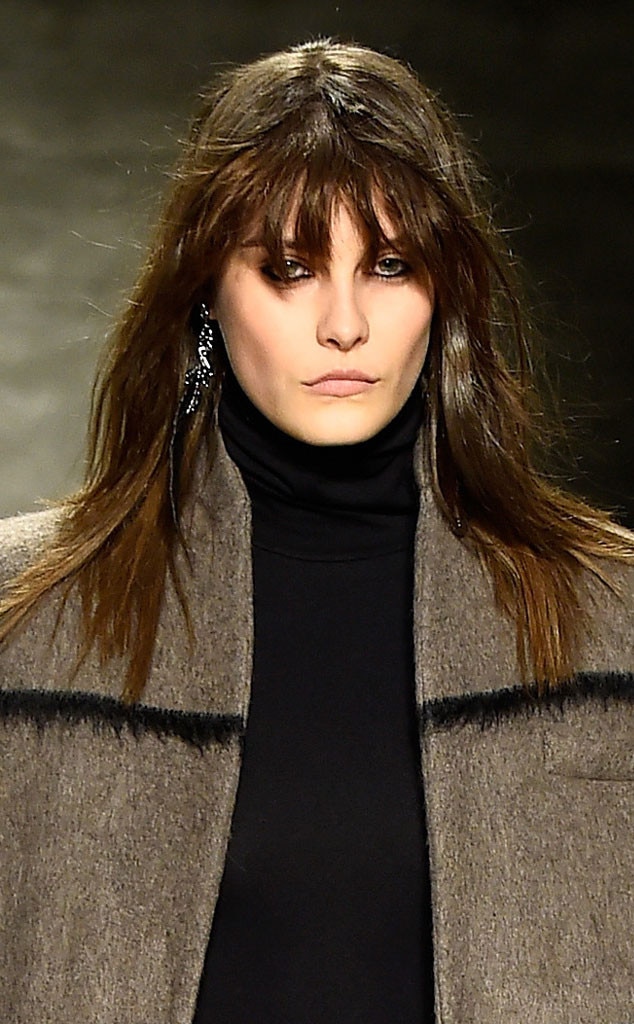 Fringed Edges from Hair Trends We Love from NYFW Fall 2015 | E! News