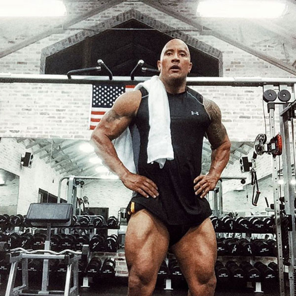 Dwayne The Rock Johnson's Legs Are Out of Control