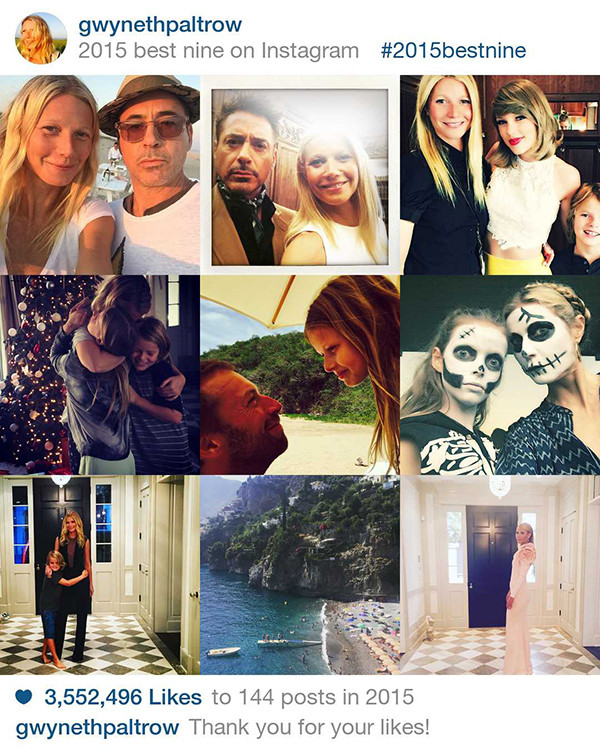 Instagram, Best 9 in 2015