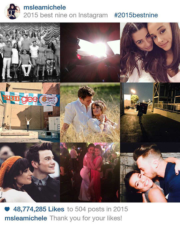 Instagram, Best 9 in 2015