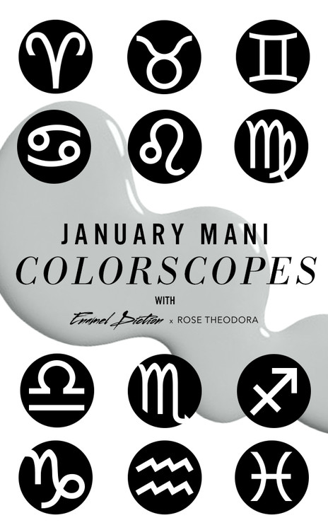 ESC, Astrology Nails January