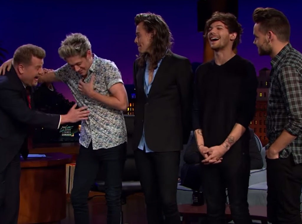 James Corden, One Direction
