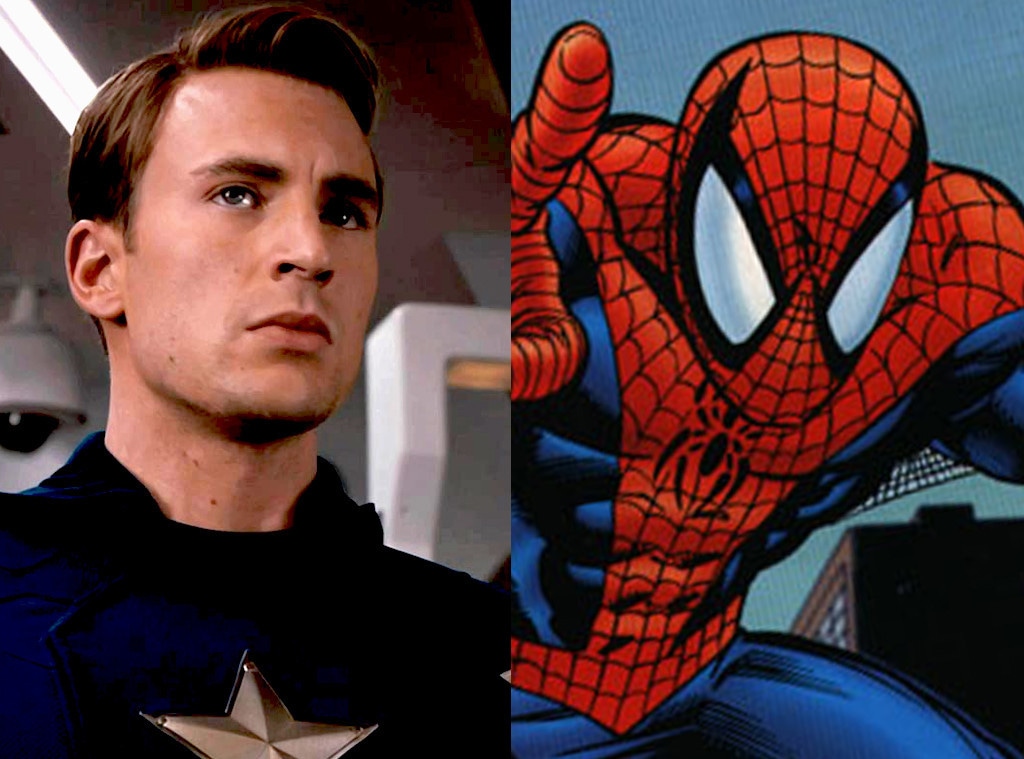 Spiderman, Captain America