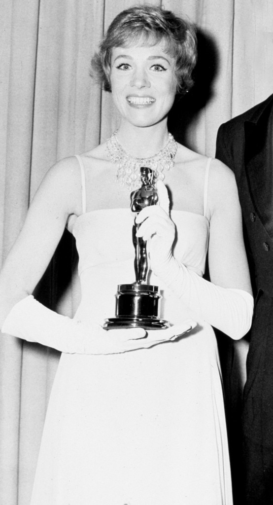 Julie Andrews from 50 Years of Oscar Dresses: Best Actress Winners From ...