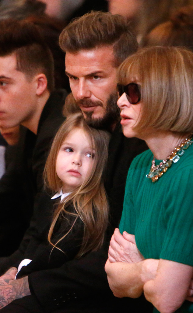David Beckham & His Family Arrive At Victoria's Fashion Show In Paris –  Hollywood Life