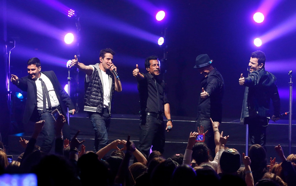 New Kids on the Block from Musicians Performing Live on Stage E! News