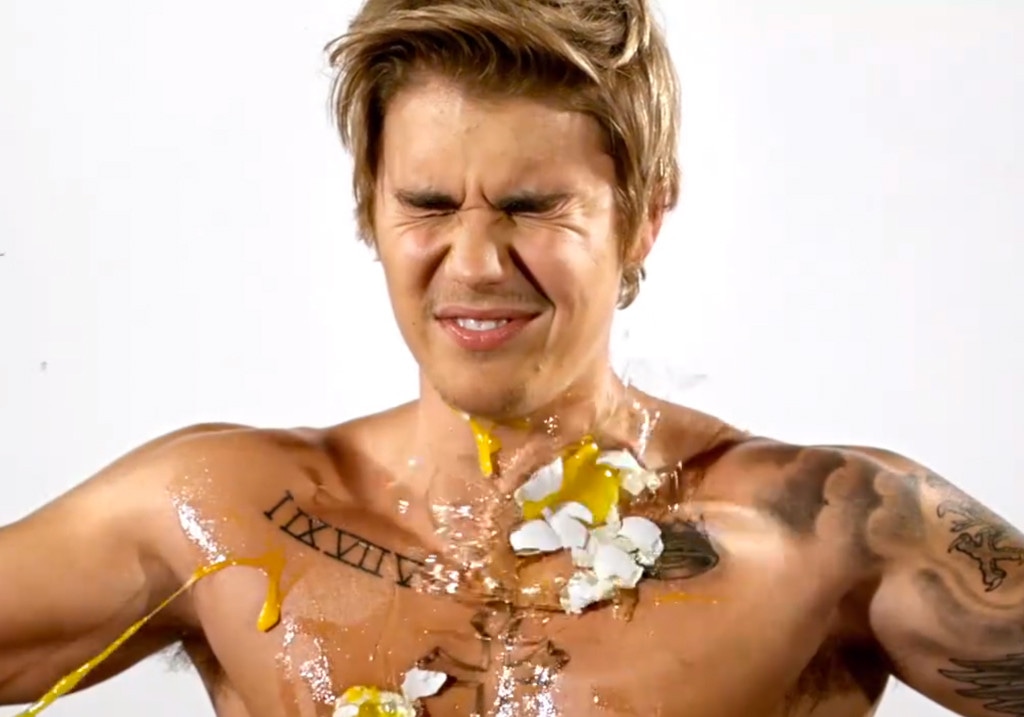 Justin Bieber, Roast, Eggs