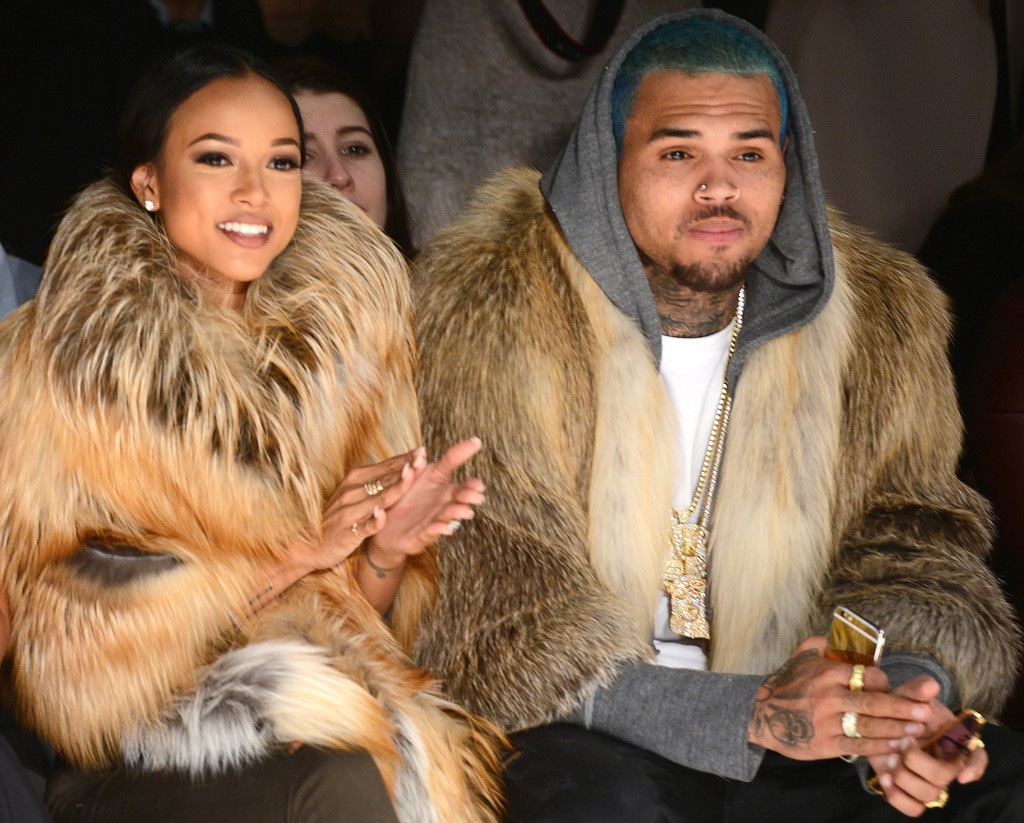 Karrueche Tran, Chris Brown, NYFW