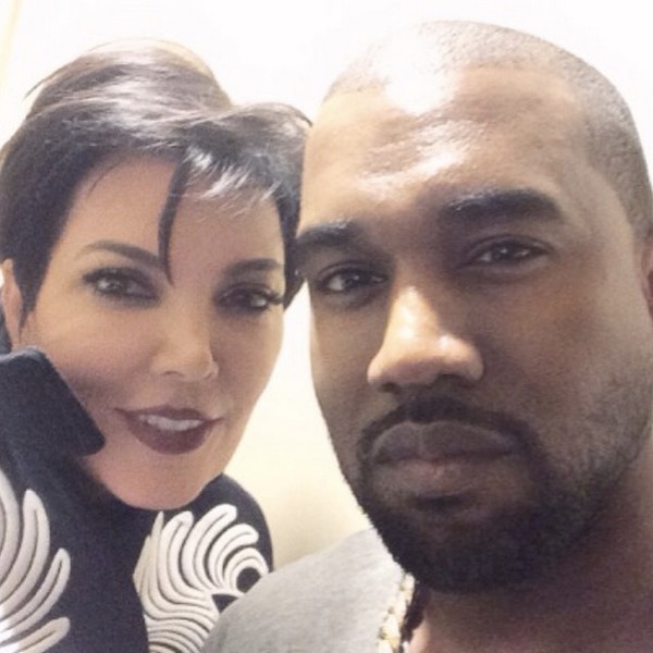 Kris Jenner, Kanye Wets, Instagram