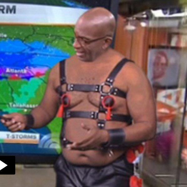 Al Roker Wears Nipple Tassels & Bondage Gear in Hilarious S&M Video!