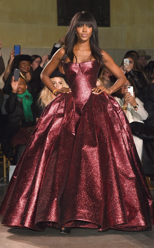 Naomi Campbell from Stars at New York Fashion Week Fall 2015 | E! News