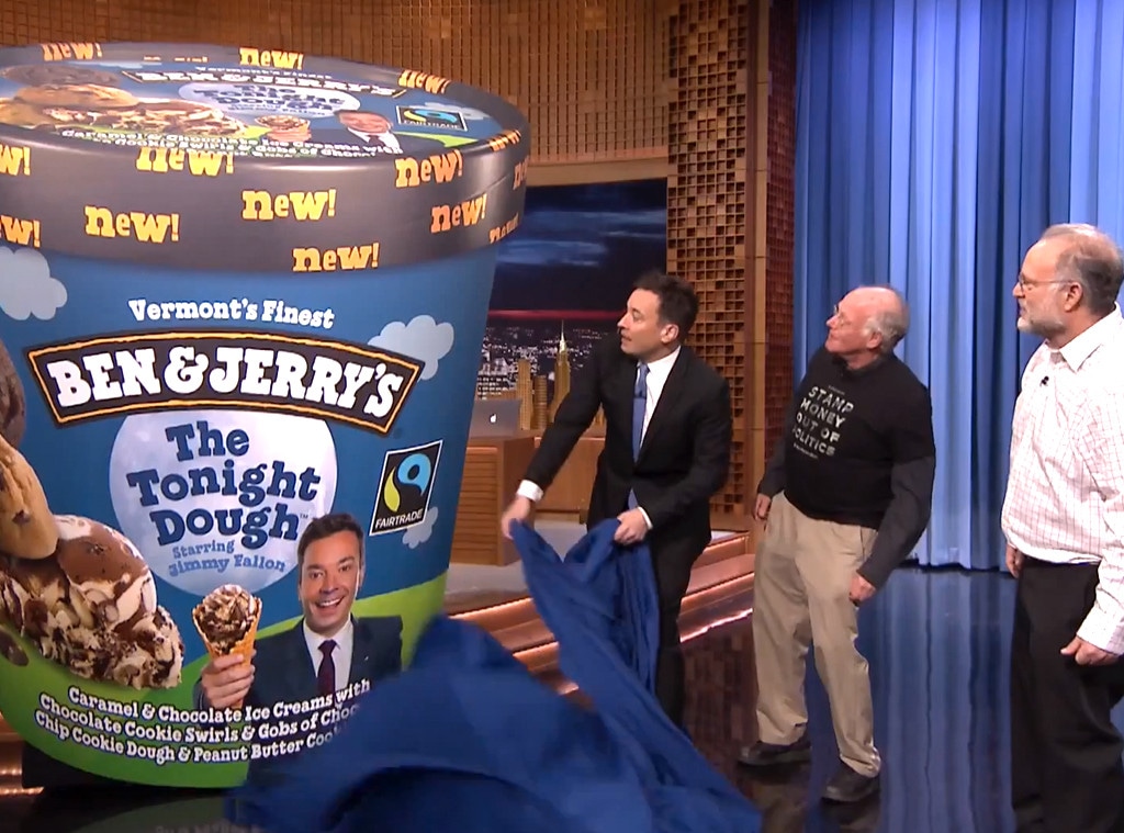 Jimmy Fallon, Ben and Jerry's