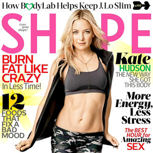 Kate Hudson Flaunts Insane Six Pack Abs On Shape Magazine Cover See 1634