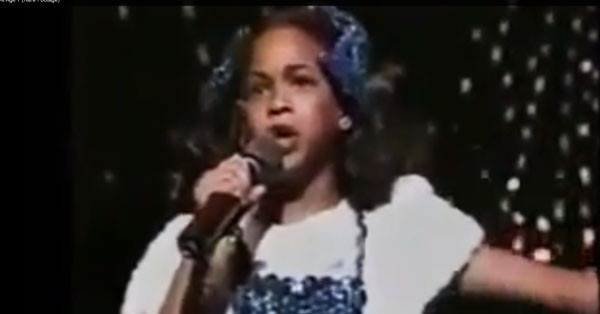 Beyonce, Child, Video, Singing