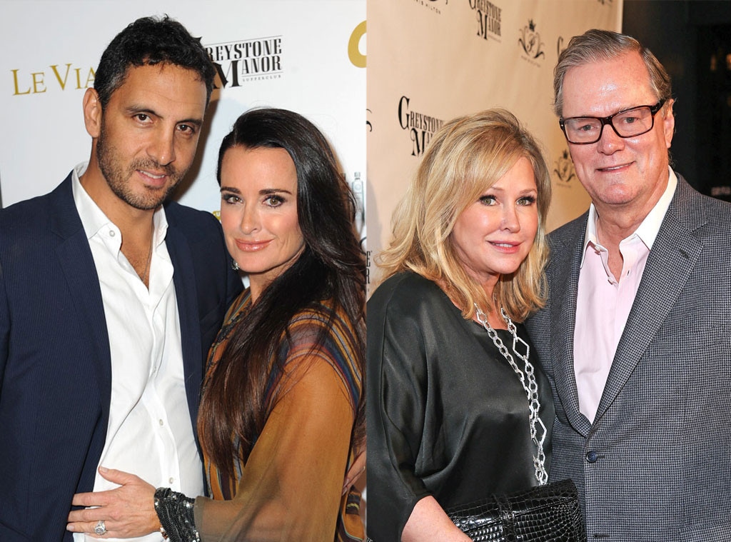 Mauricio Umansky, Kyle Richards, Kathy Hilton, Rick Hilton