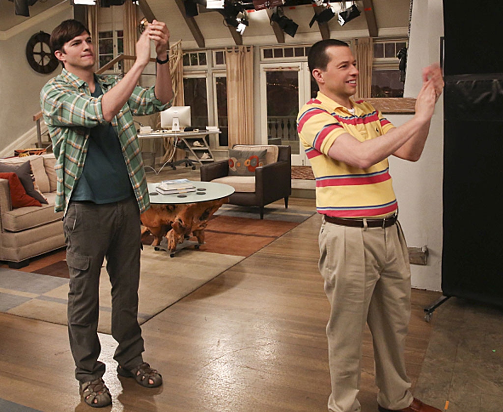 Two and a Half Men, Ashton Kutcher, Jon Cryer