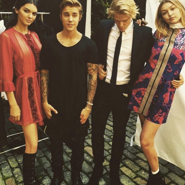 Kendall Jenner, Justin Bieber