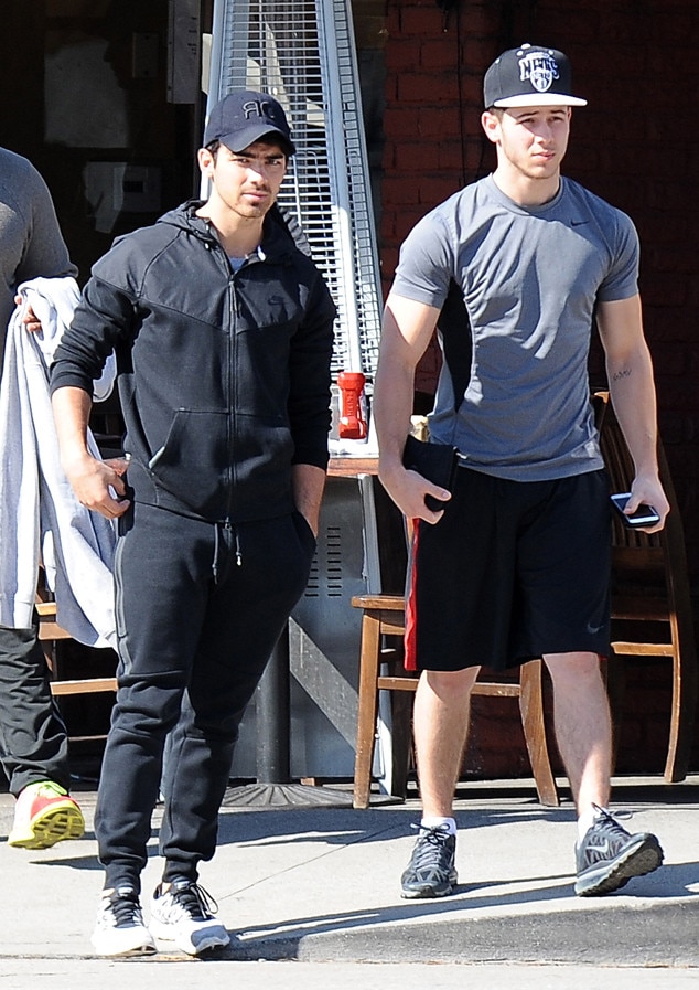 Joe And Nick Jonas From The Big Picture Todays Hot Photos E News